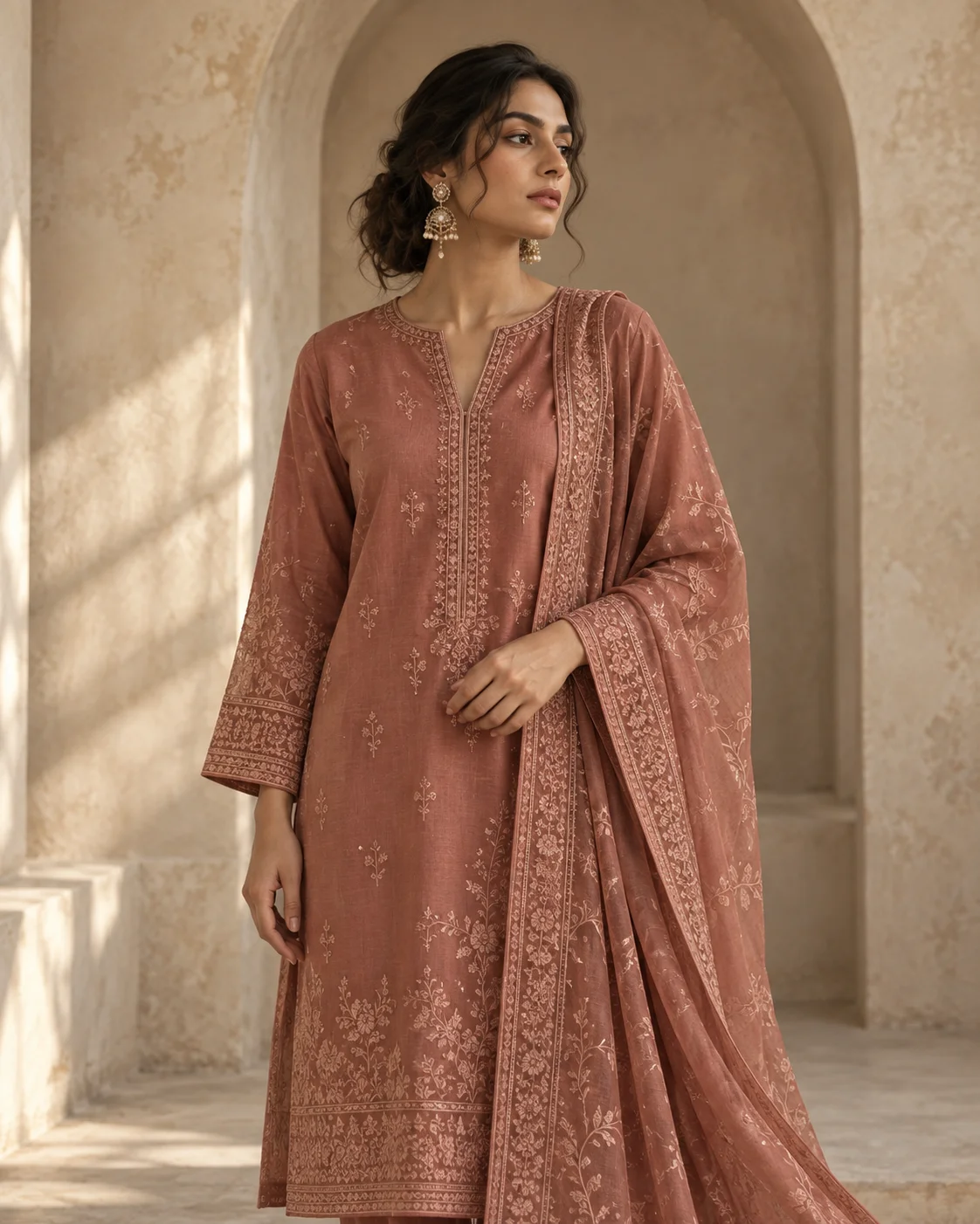Clay Rose — Safra Loom collection