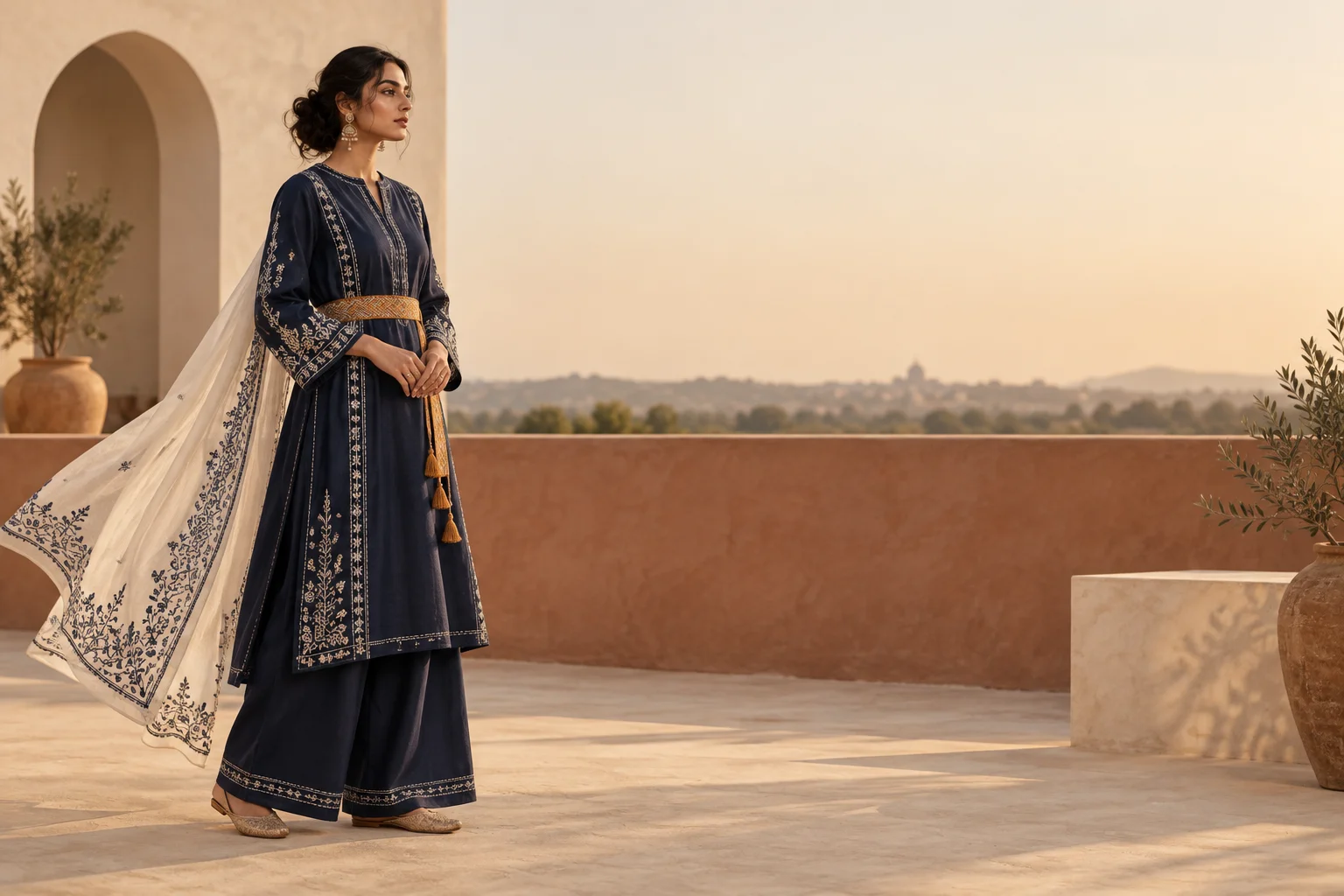 Indigo Edit — Safra Loom collection